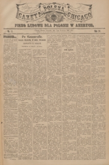 Gazeta Polska Chicago : pismo ludowe dla Polonii w Ameryce. R.34, 1906, No. 16