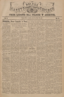 Gazeta Polska Chicago : pismo ludowe dla Polonii w Ameryce. R.34, 1906, No. 19