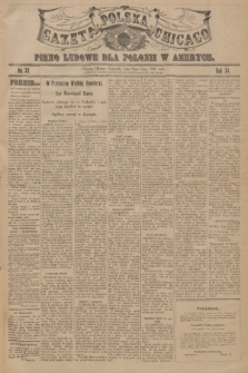 Gazeta Polska Chicago : pismo ludowe dla Polonii w Ameryce. R.34, 1906, No. 30