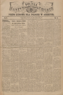 Gazeta Polska Chicago : pismo ludowe dla Polonii w Ameryce. R.34, 1906, No. 33