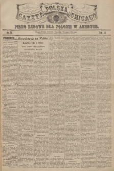 Gazeta Polska Chicago : pismo ludowe dla Polonii w Ameryce. R.34, 1906, No. 38