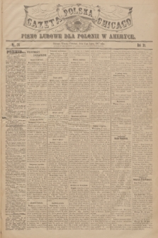 Gazeta Polska Chicago : pismo ludowe dla Polonii w Ameryce. R.35, 1907, No. 28