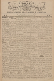 Gazeta Polska Chicago : pismo ludowe dla Polonii w Ameryce. R.35, 1907, No. 38