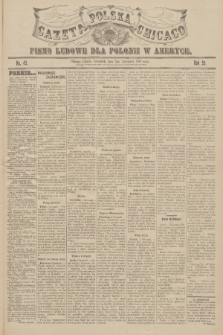 Gazeta Polska Chicago : pismo ludowe dla Polonii w Ameryce. R.35, 1907, No. 45