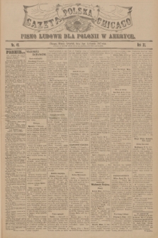 Gazeta Polska Chicago : pismo ludowe dla Polonii w Ameryce. R.35, 1907, No. 46