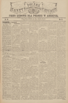 Gazeta Polska Chicago : pismo ludowe dla Polonii w Ameryce. R.35, 1907, No. 48