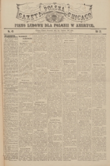 Gazeta Polska Chicago : pismo ludowe dla Polonii w Ameryce. R.35, 1907, No. 49