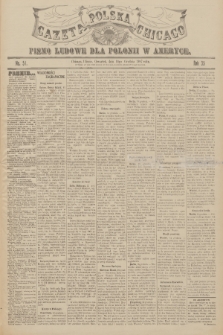 Gazeta Polska Chicago : pismo ludowe dla Polonii w Ameryce. R.35, 1907, No. 51