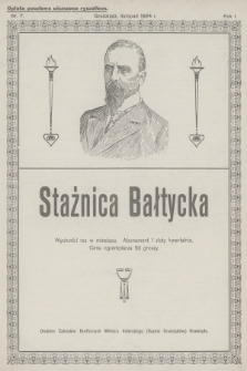 Strażnica Bałtycka : organ towarzystw b. wojaków na Pomorzu. R.1, 1924, nr 7