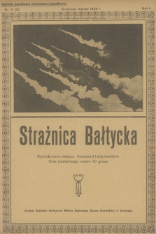 Strażnica Bałtycka : organ wojaków i oficerów rezerwy na Pomorzu. R.2, 1925, nr 3