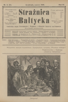 Strażnica Bałtycka : centralny organ powstańców i wojaków i oficerów rezerwy na Pomorzu. R.3, 1926, nr 3