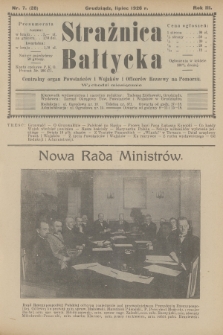 Strażnica Bałtycka : centralny organ powstańców i wojaków i oficerów rezerwy na Pomorzu. R.3, 1926, nr 7