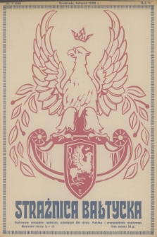 Strażnica Bałtycka : centralny organ powstańców i wojaków i oficerów rezerwy na Pomorzu. R.5, 1928, nr 11