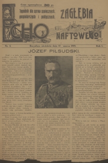 Echo Zagłębia Naftowego : tygodnik dla spraw społecznych, gospodarczych i politycznych. R.1, 1929, nr 4