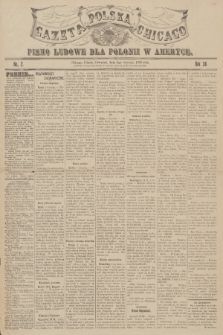 Gazeta Polska Chicago : pismo ludowe dla Polonii w Ameryce. R.36, 1908, No. 2