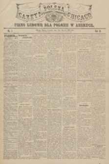 Gazeta Polska Chicago : pismo ludowe dla Polonii w Ameryce. R.36, 1908, No. 3