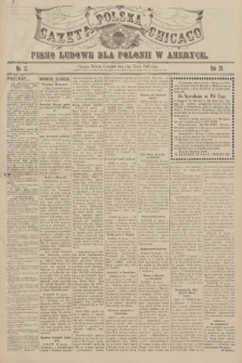 Gazeta Polska Chicago : pismo ludowe dla Polonii w Ameryce. R.36, 1908, No. 12