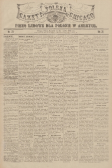 Gazeta Polska Chicago : pismo ludowe dla Polonii w Ameryce. R.36, 1908, No. 23