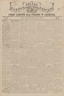 Gazeta Polska Chicago : pismo ludowe dla Polonii w Ameryce. R.36, 1908, No. 24