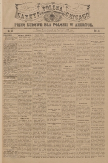 Gazeta Polska Chicago : pismo ludowe dla Polonii w Ameryce. R.36, 1908, No. 26