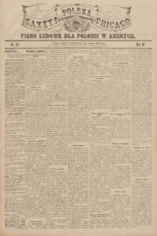 Gazeta Polska Chicago : pismo ludowe dla Polonii w Ameryce. R.36, 1908, No. 35