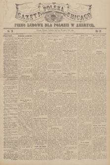 Gazeta Polska Chicago : pismo ludowe dla Polonii w Ameryce. R.36, 1908, No. 36