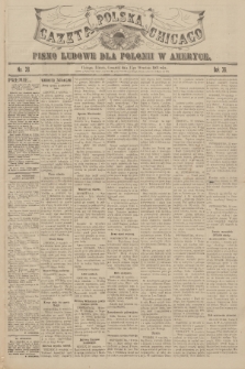 Gazeta Polska Chicago : pismo ludowe dla Polonii w Ameryce. R.36, 1908, No. 38