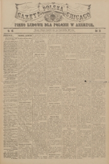 Gazeta Polska Chicago : pismo ludowe dla Polonii w Ameryce. R.36, 1908, No. 40