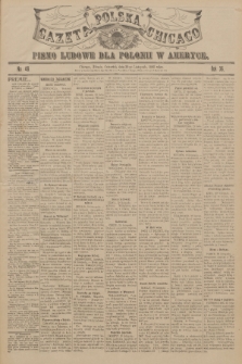 Gazeta Polska Chicago : pismo ludowe dla Polonii w Ameryce. R.36, 1908, No. 48