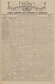 Gazeta Polska Chicago : pismo ludowe dla Polonii w Ameryce. R.36, 1908, No. 50