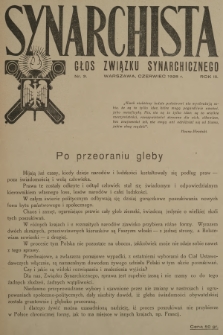 Synarchista : głos Związku Synarchicznego. R.3, 1928, nr 3