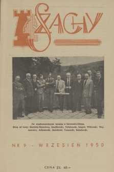 Szachy : miesięcznik wydawany przez Polski Związek Szachowy. R.4, 1950, nr 9