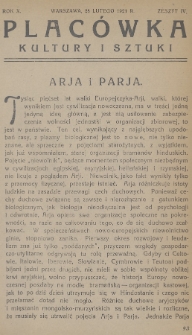 Placówka Kultury i Sztuki. 1921, nr 4