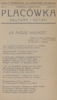 Placówka Kultury i Sztuki. 1921, nr 5
