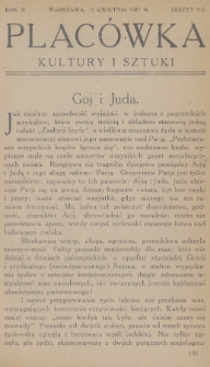 Placówka Kultury i Sztuki. 1921, nr 7