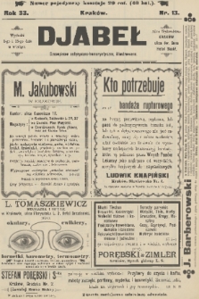 Djabeł. R.33, 1901, nr 13