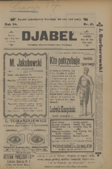 Djabeł. R.34, 1902, nr 12