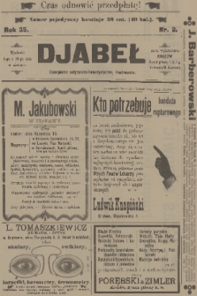 Djabeł. R.35, 1903, nr 2