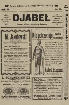 Djabeł. R.36, 1904, nr 15