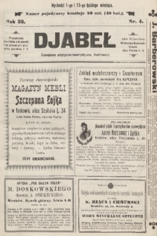 Djabeł. R.39, 1907, nr 4