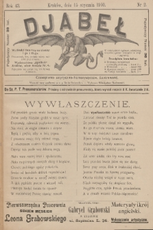 Djabeł. R.43, 1910, nr 2