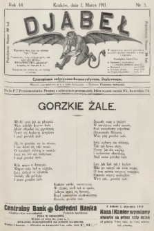 Djabeł. R.44, 1911, nr 5