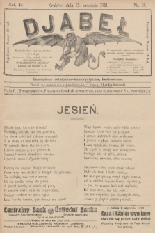 Djabeł. R.44, 1911, nr 18