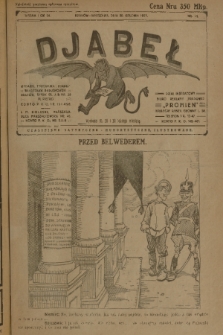 Djabeł. R.54, 1922, nr 51