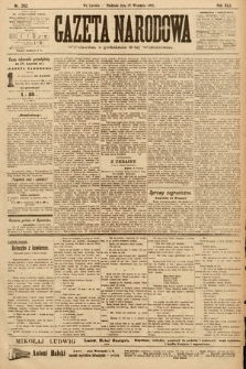 Gazeta Narodowa. 1902, nr 242