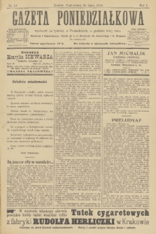 Gazeta Poniedziałkowa. 1910, nr 14
