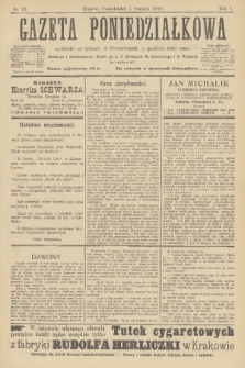 Gazeta Poniedziałkowa. 1910, nr 15