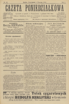 Gazeta Poniedziałkowa. 1910, nr 20