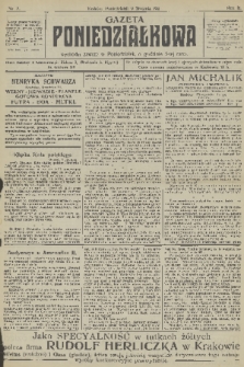 Gazeta Poniedziałkowa. 1911, nr 2