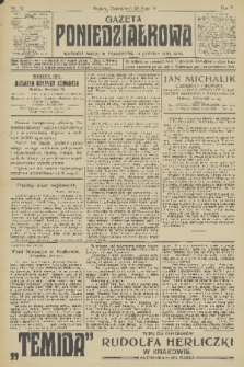 Gazeta Poniedziałkowa. 1911, nr 22